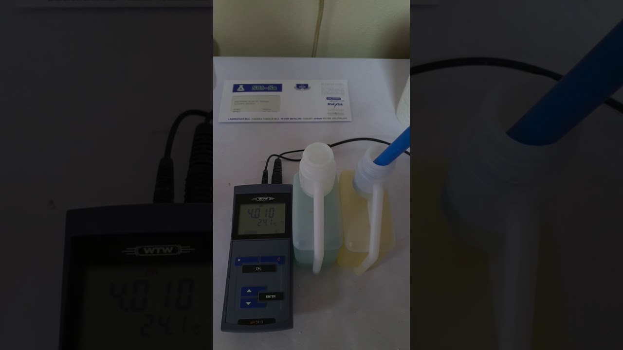 WTW 3110 PH METRE KALİBRASYONU