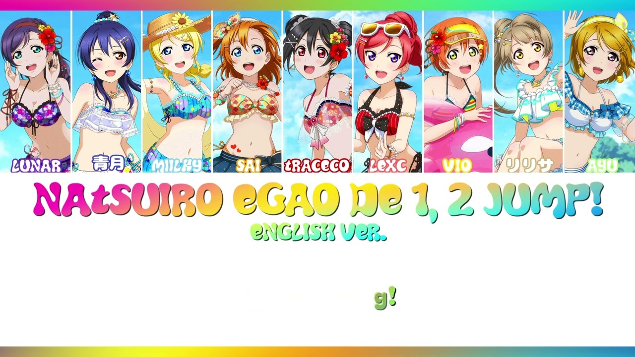 Natsuiro Egao De 1,2, Jump 【english cover】