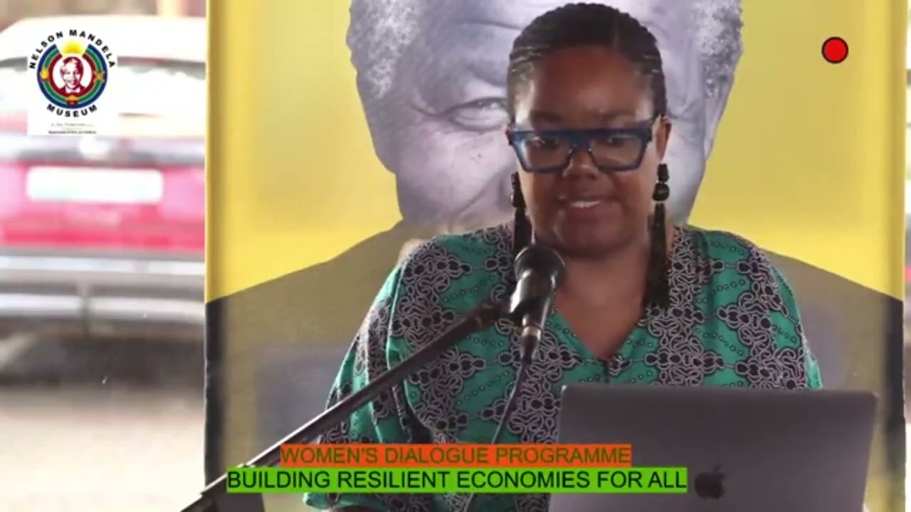 Ms. Unathi Lutshaba and Ms. Ziyanda Mavumengwana at the NMM Women's Dialogue 2025