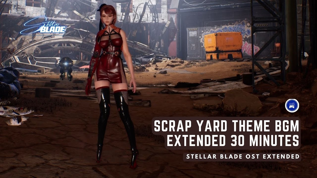 'D1g-g2r' Scrap Yard BGM - Stellar Blade OST Extended 30 Minutes [4K High Quality]