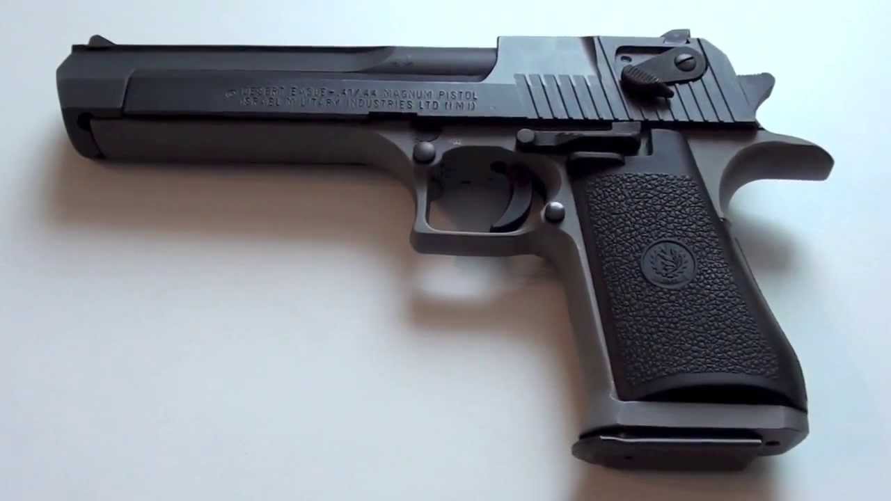 Desert Eagle IMI detail strip, shooting