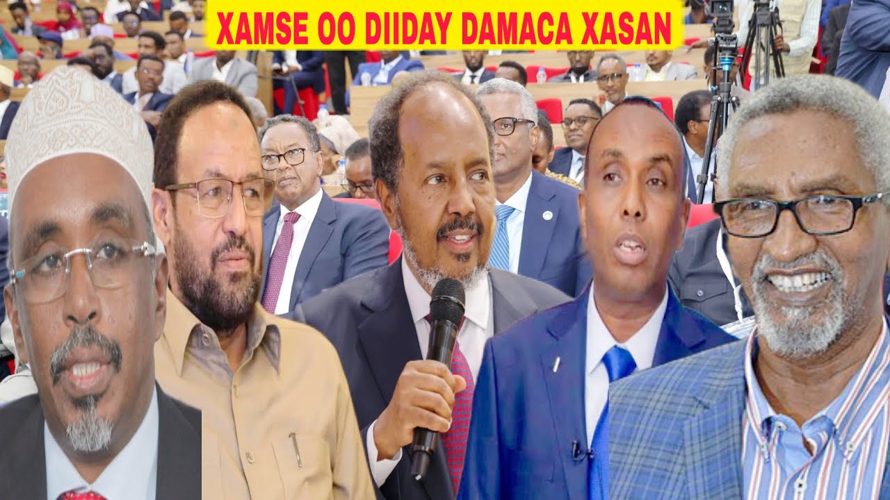 Deg deg RW Xamse oo Diiday Amarkii Xasan Sheekh,Raashiinkii la xaday lasoo celiyay,Mucaaradka oo 