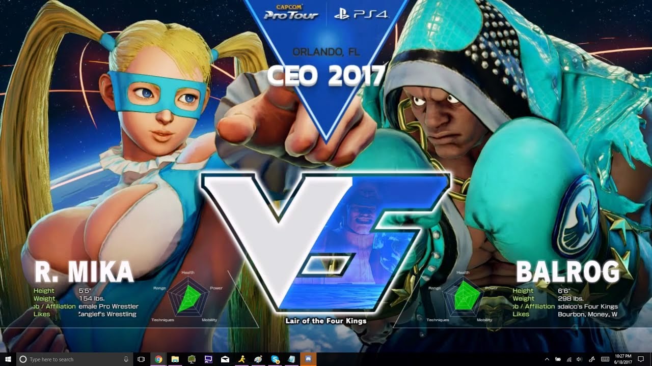 SFV: Liquid` NuckleDu vs PIE Smug - CEO 2017 Top 8 - CPT 2017