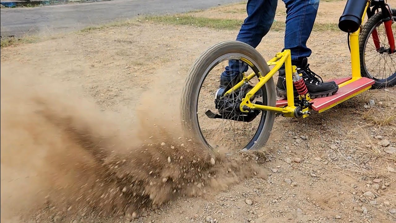 como fazer um PATINETE elétrico do ZERO      com ferramentas WAP