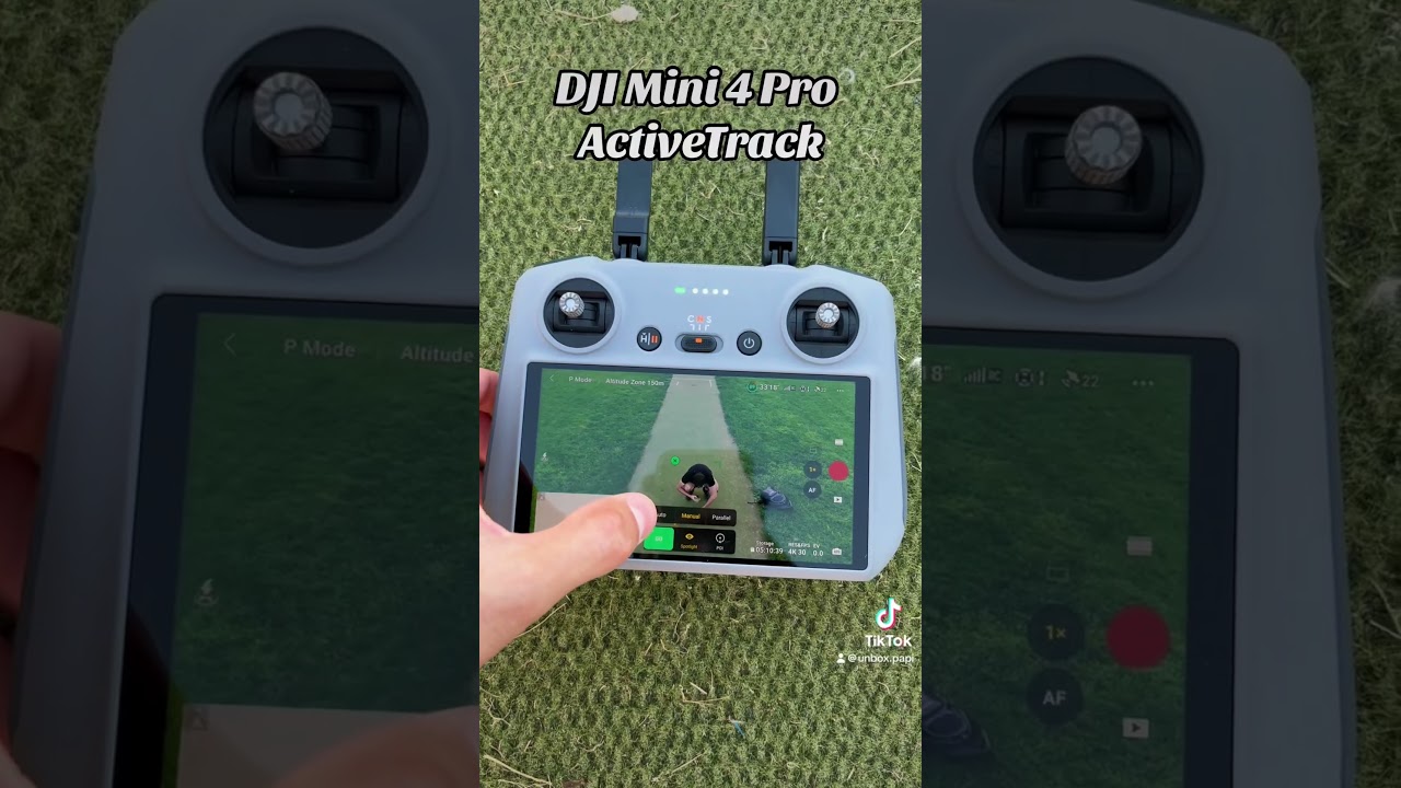 ActiveTrack tutorial on your DJI Mini 4 Pro! 🚁 #Drone #Tech #Unboxing #Review #tutorial #diy #dji