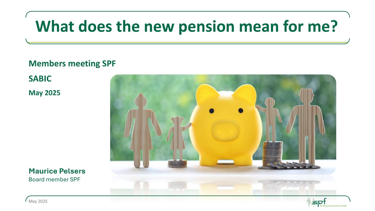 Information video SPF 2025 New Pension