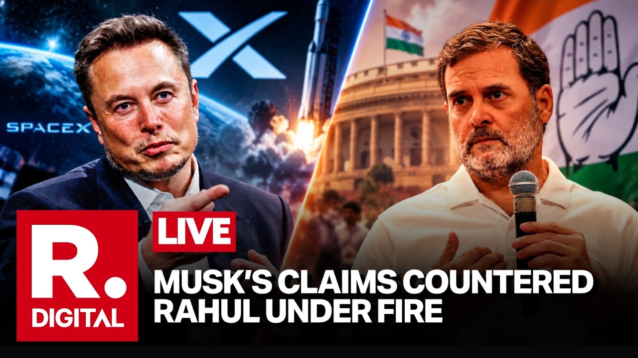 This Is Exclusive LIVE: Rahul's Starlink U-Turn? India Hits Back At Musk & JD Vance