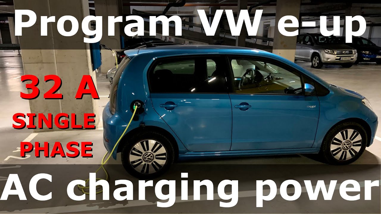 How to program Volkswagen e-up AC charger