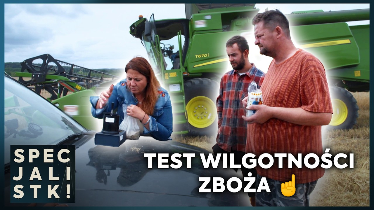 ROLNICZKA MIAŁA SPECJALNY SYSTEM, KTÓRYM KONTROLOWAŁA WILGOTNOŚĆ ZBOŻA ☝️ | Specjalistki