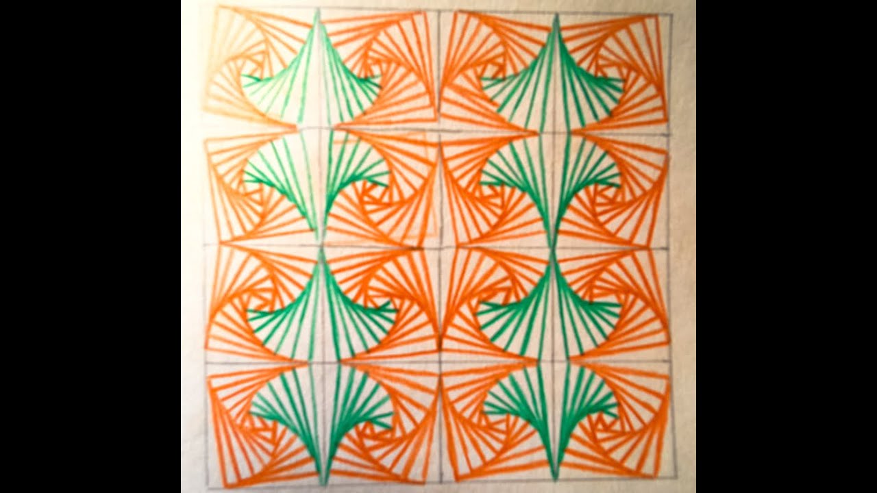 ASMR+Zentangle 12x12 cm