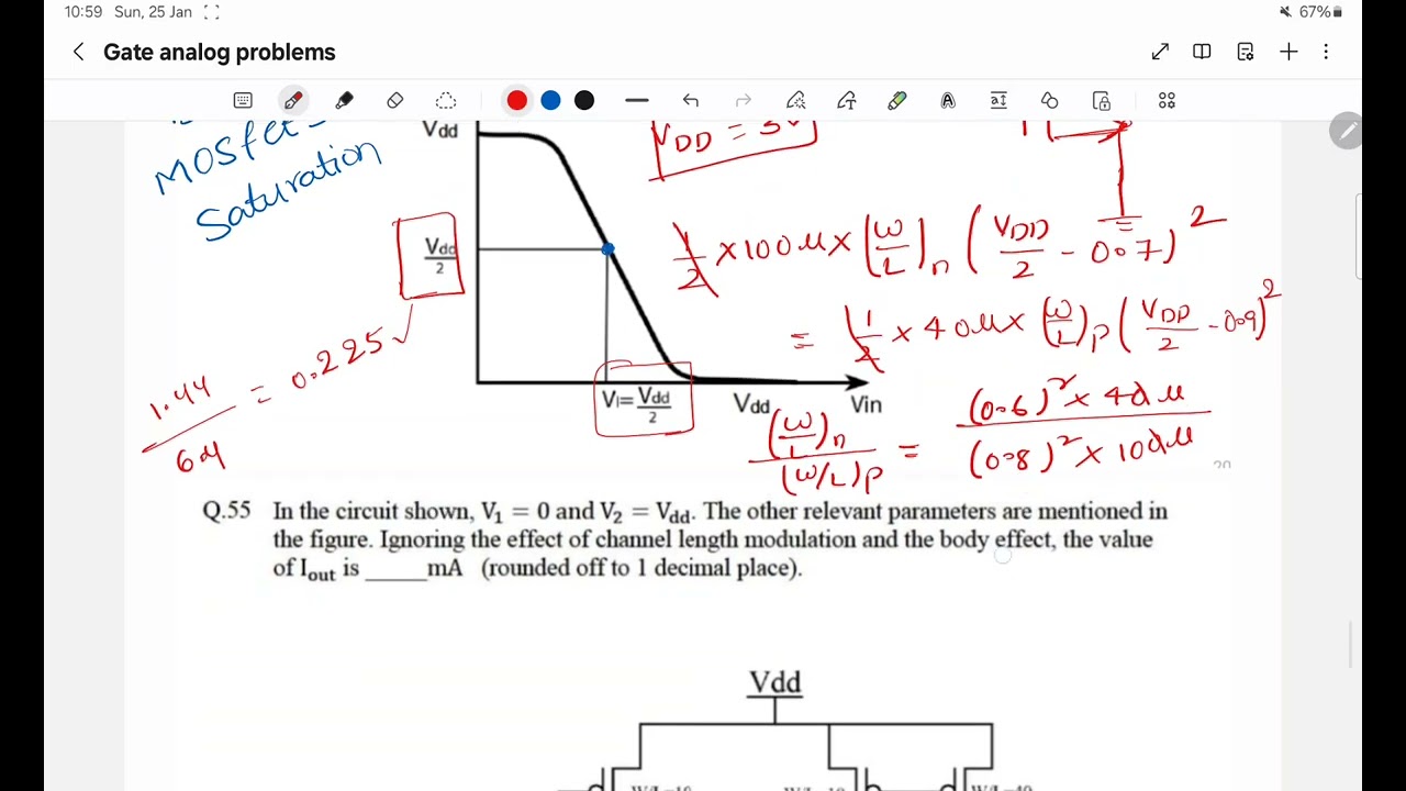 Mosfet Bias questions part1