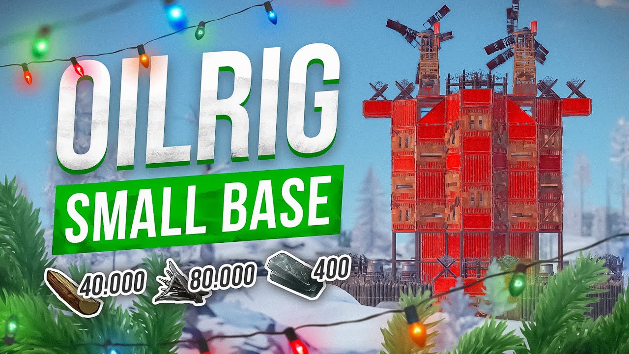 R2 | Лучший Дом для Нефтяной Вышки в РАСТ/RUST #rust #rustr2 #r2clan #clanr2 #oilrigrust