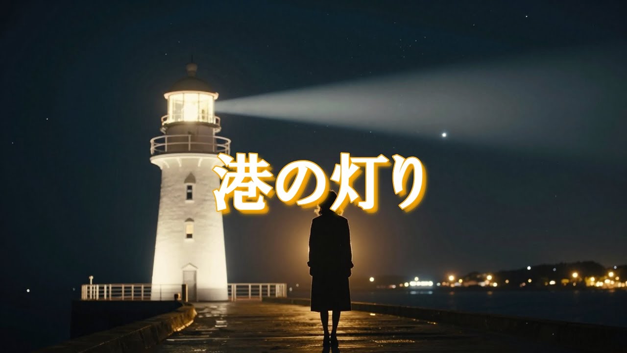 『 港の灯り』🎵感動の演歌バラード／涙が希望に変わる物語「あなたの分まで」～港町の灯と約束～