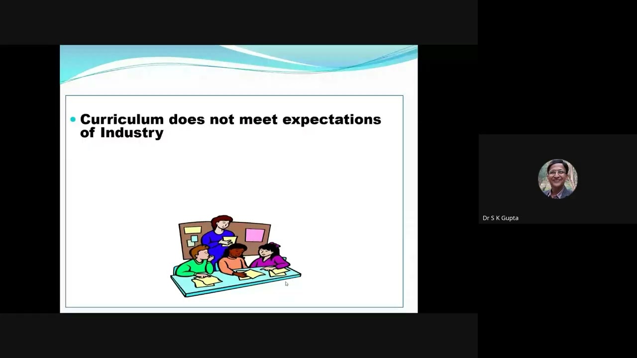 Role of Industry networking for curriculum design By Dr SK Gupta