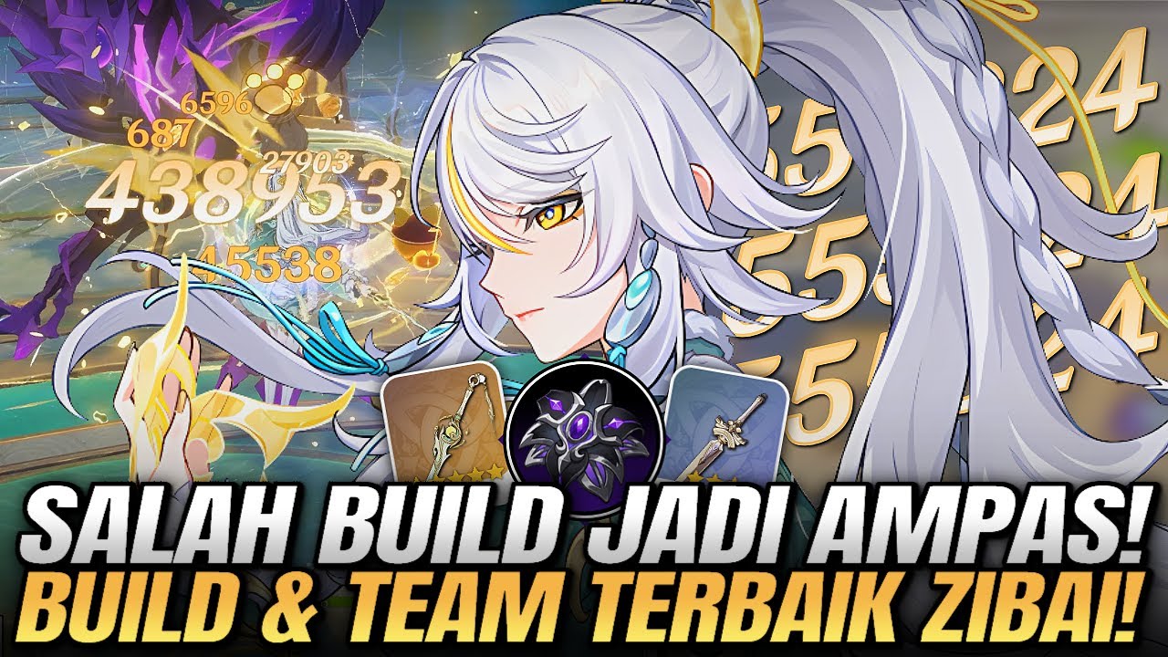 Top Tier GEO DPS! Build & Team Terbaik Zibai! | Genshin Impact Indonesia