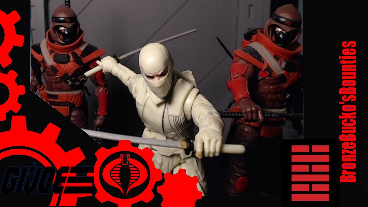 G.I. Joe Classified Storm Shadow Snake Eyes GI Joe Origins Movie Review