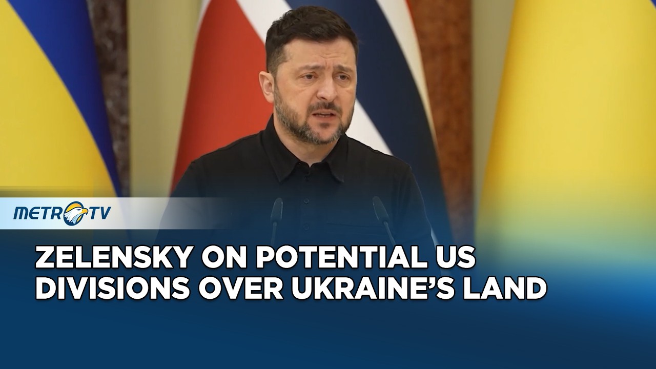 Zelensky Hints at US Divisions on Land Concessions