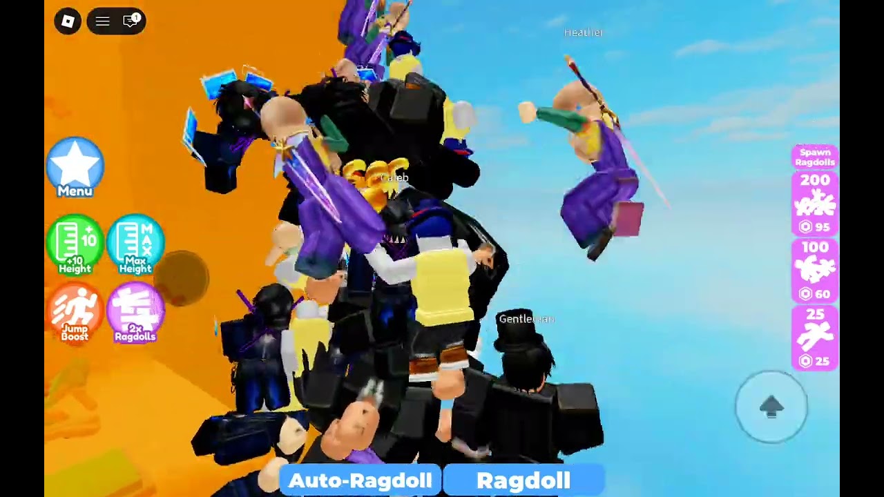 Roblox Ragdoll Stack......  (AGE REVEAL!)