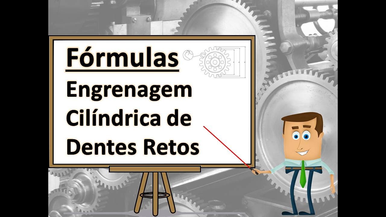 Cálculo de engrenagem cilíndrica de dentes retos
