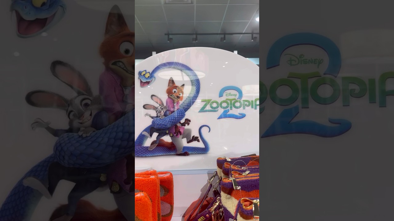 ✨DISNEY STORE ZOOTOPIA 2 MERCHANDISE ✨