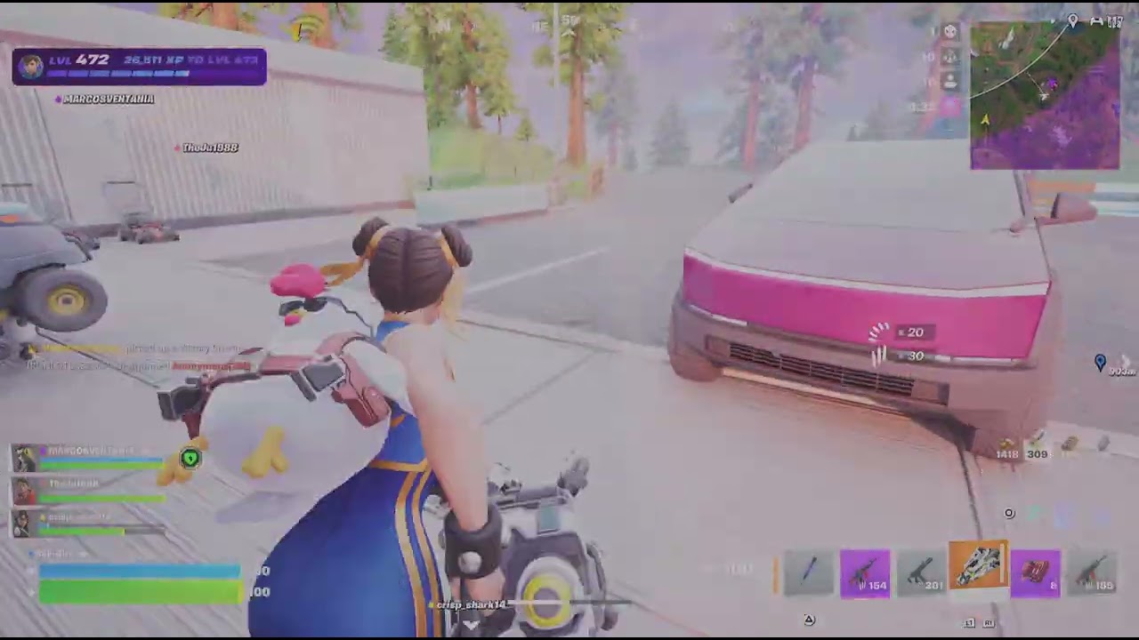 Fortnite Snoop Dog Santa got lucky