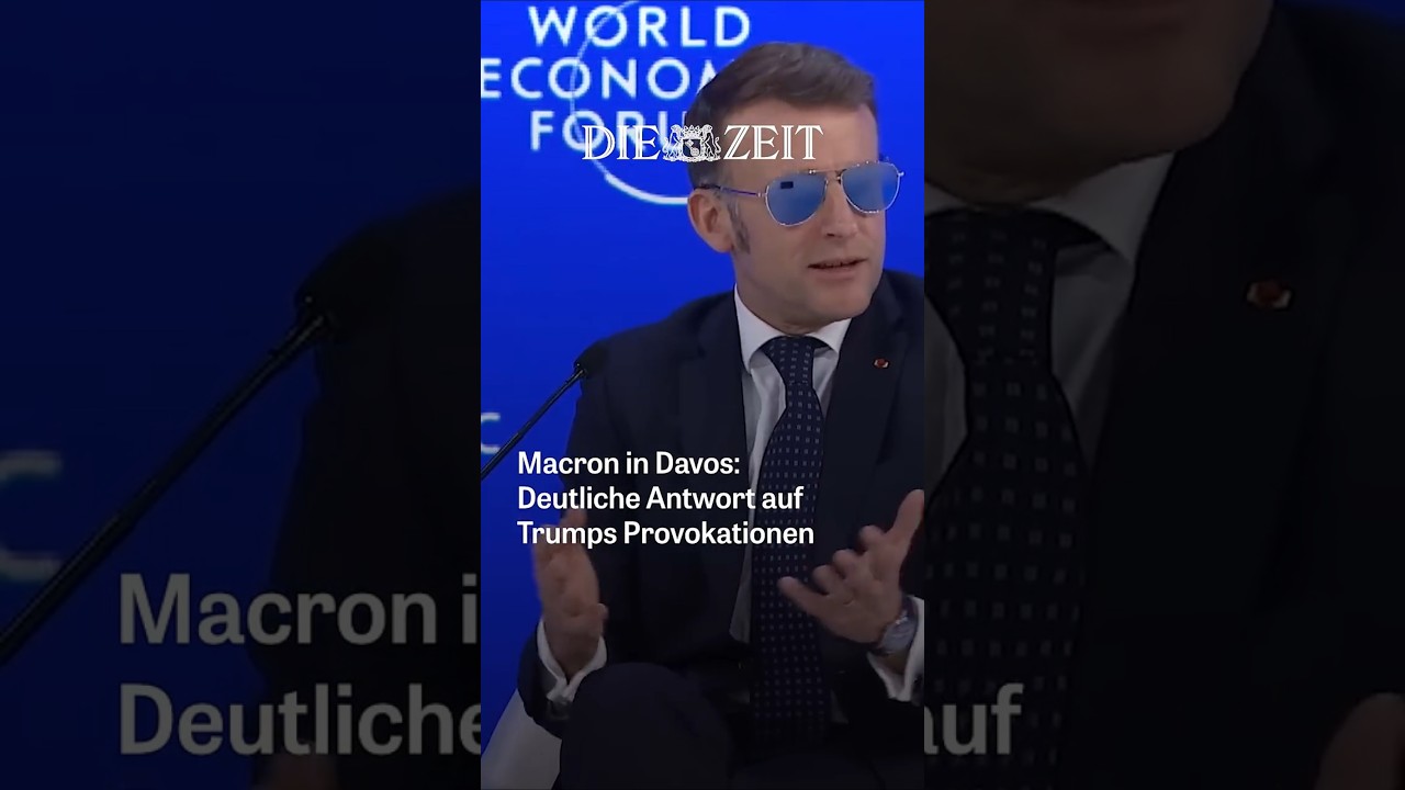 Macron in Davos: Europa will Trumps 