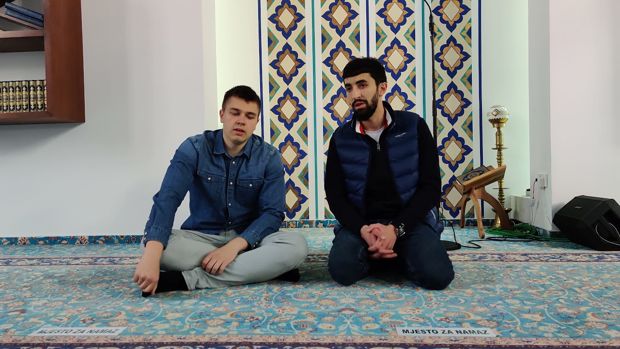 Hfz. Ahmed Hamidović i hfz. Adnan Maati