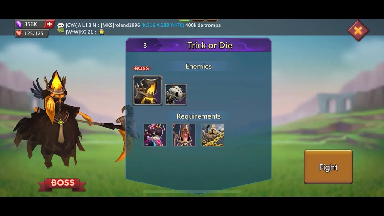 Lords Mobile Limited Challenge Trick vs Trick Stage 3 | TRICK OR DIE | 2022
