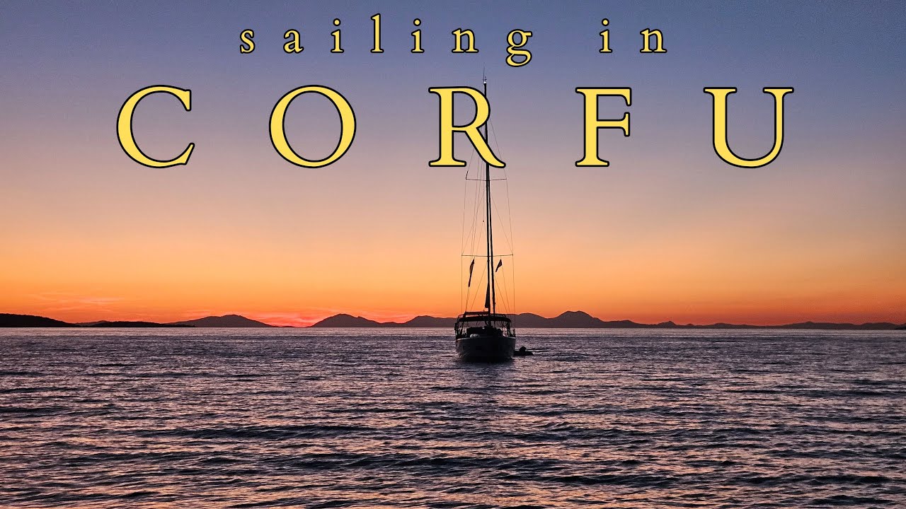 Sailing in Corfu