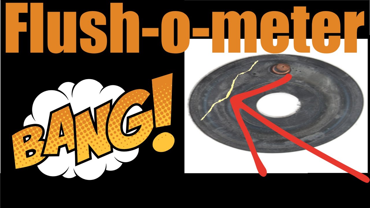 Toilet Repair flush-o-meter water hammer
