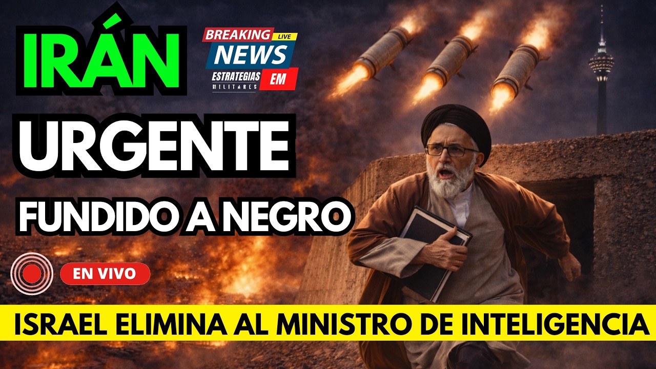 🚨 NOTICIAS IRÁN URGENTE ISRAEL FUNDE A NEGRO AL MINISTRO DE INTELIGENCIA