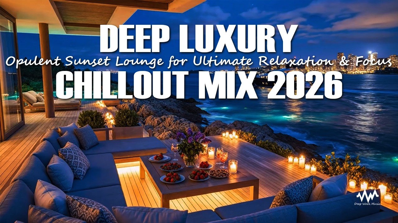 Deep Luxury Chillout Mix 2026 | Opulent Sunset Lounge for Ultimate Relaxation & Focus