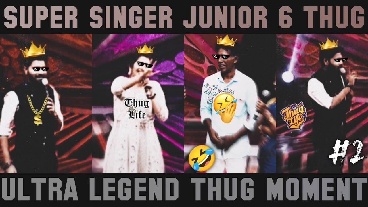 Priyanka Sapa Matter Aha 🤣 | Makapa Sonaiya Thug Life | Part 2 | Super Singer Junior 6 | Hey Vibez