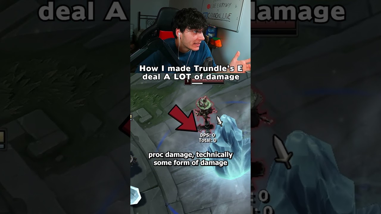 I made Trundle's E deal damage...