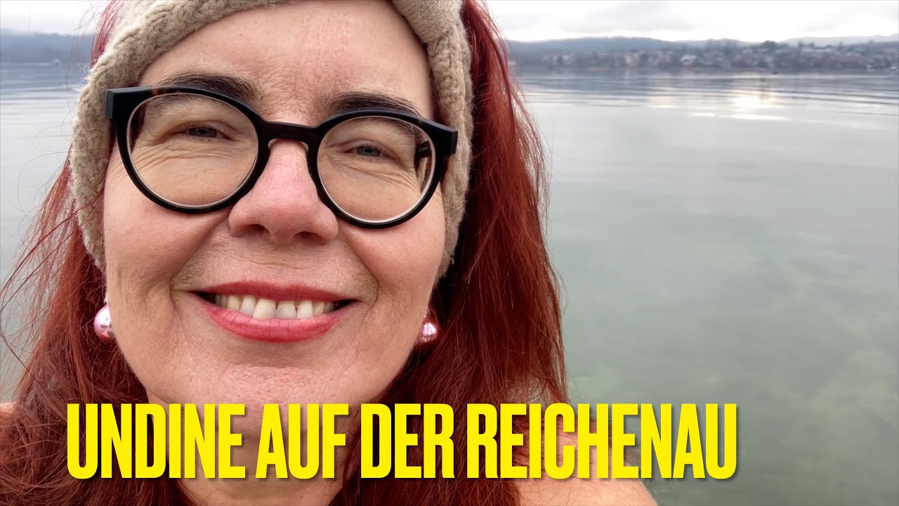 Eisbaden auf der Reichenau / Kaltwasserschwimmen im Bodensee