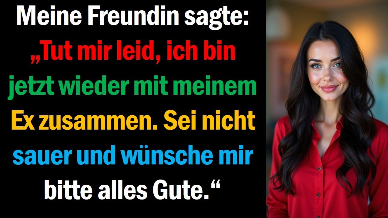 Meine Freundin sagte: „Tut mir leid, ich bin jetzt wieder mit meinem Ex zusammen. Sei nicht sauer