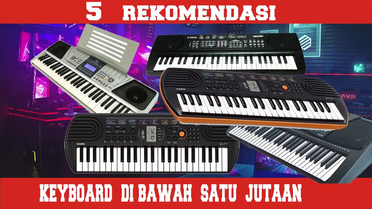 Keyboard di bawah satu jutaan yang rekomended untuk pemula di tahun 2021