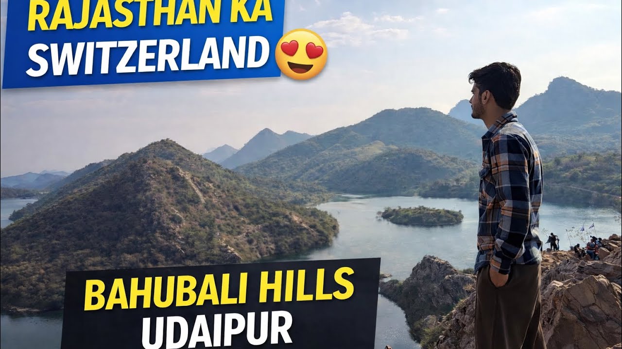 Udaipur Ki Sabse Dangerous Jagah 😱 | Bahubali Hills Udaipur | 😍😎 