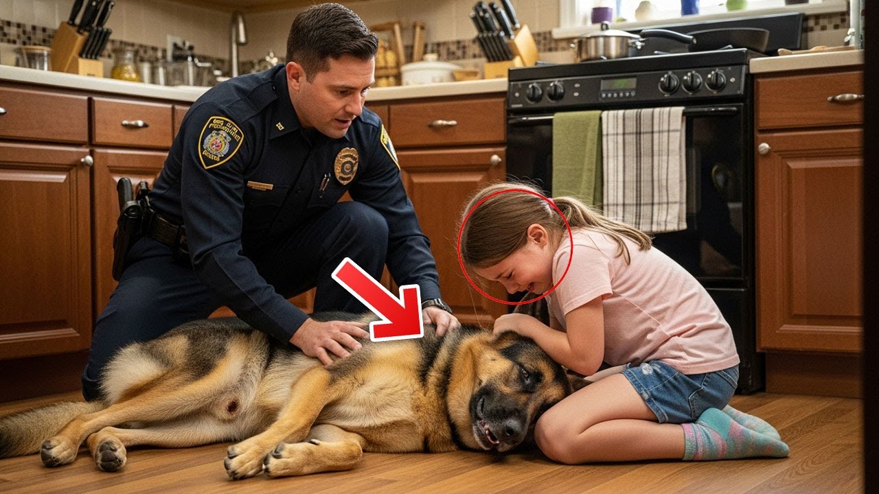 Niña llama al 911: "La barriga de mi perro crece" — lo que descubrió el oficial sorprendió a todos