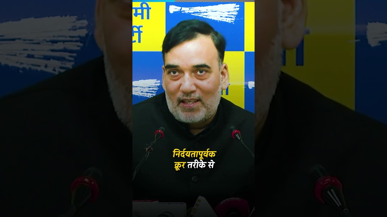 Farmer Protest रोकने के लिए BJP कर रही घटिया हरकत | AAP मंत्री Gopal Rai | #farmerprotest #aap