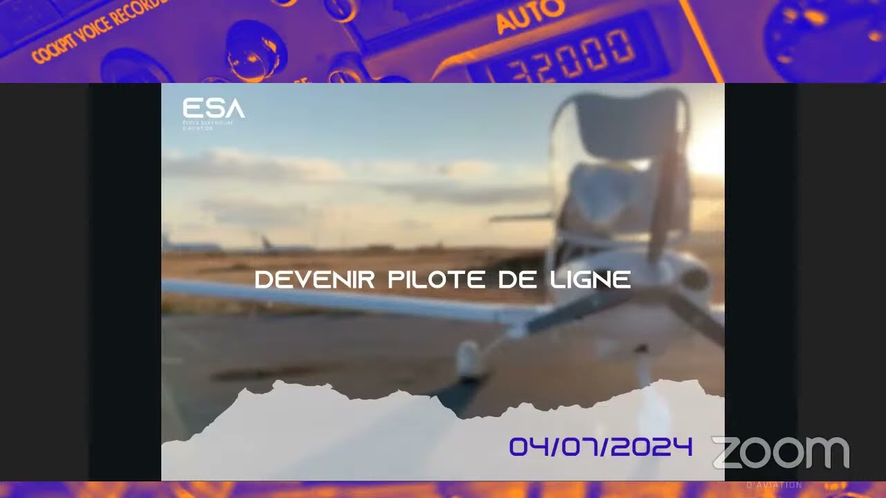 Conférence : Comment devenir Pilote de Ligne ?