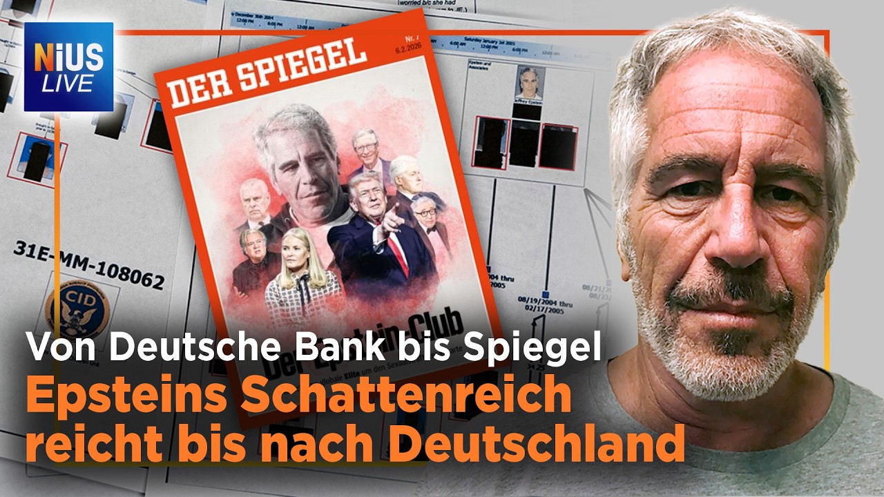 Neues Foto enthüllt: Mysteriöse Person in Selbstmord-Nacht bei Epstein | NIUS Live vom 06.02.2026