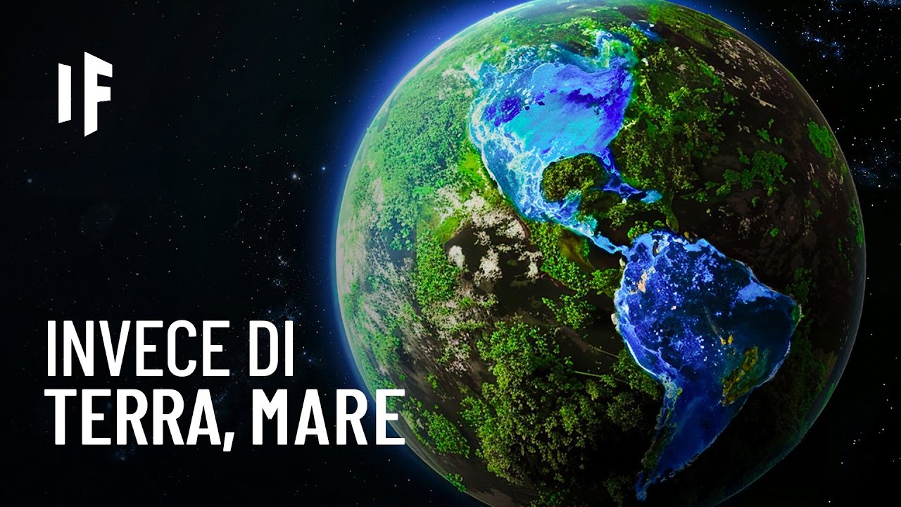 Cosa succederebbe se l'acqua e la terra si scambiassero di posto?