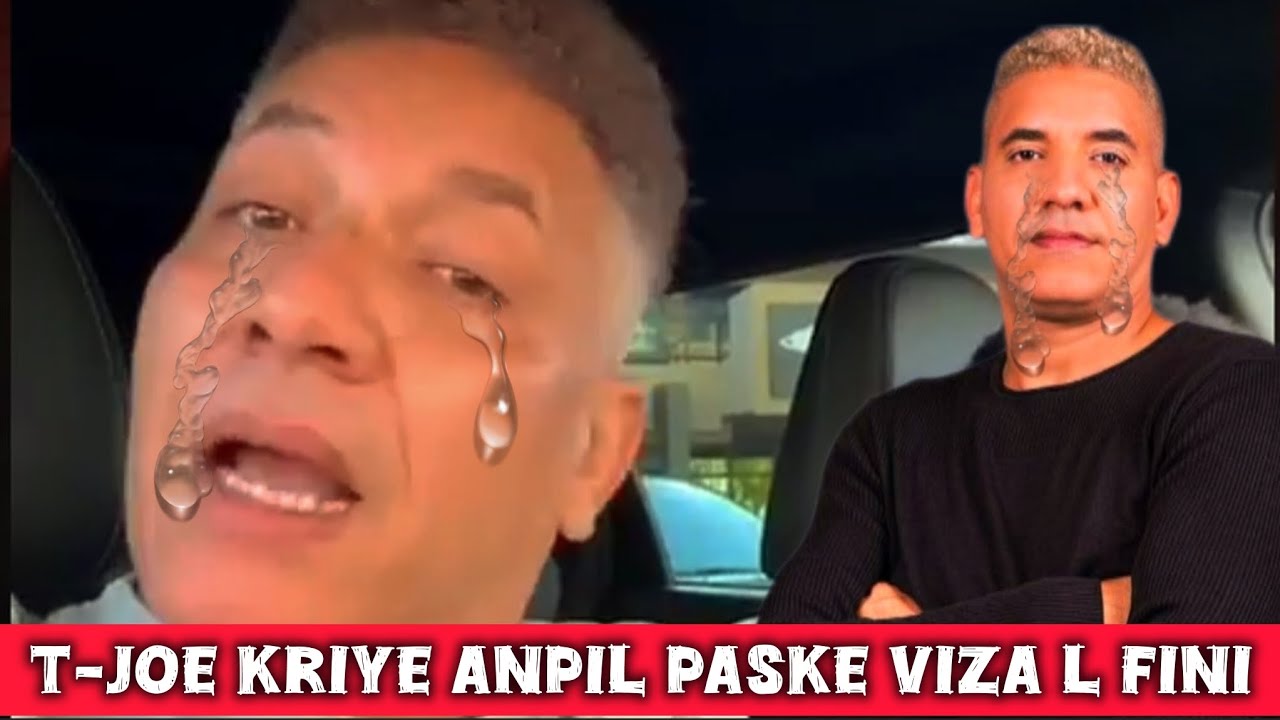 🙆MEN ZEN VIZA T-JOE FINI, LI PAKA VWAYAJE LI TONBE KRIYE😭