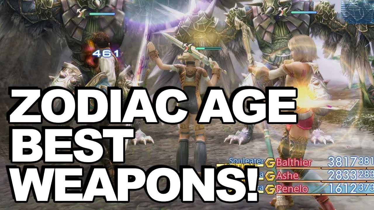 14 Best Weapons In Final Fantasy 12: The Zodiac Age + How To Get Them!