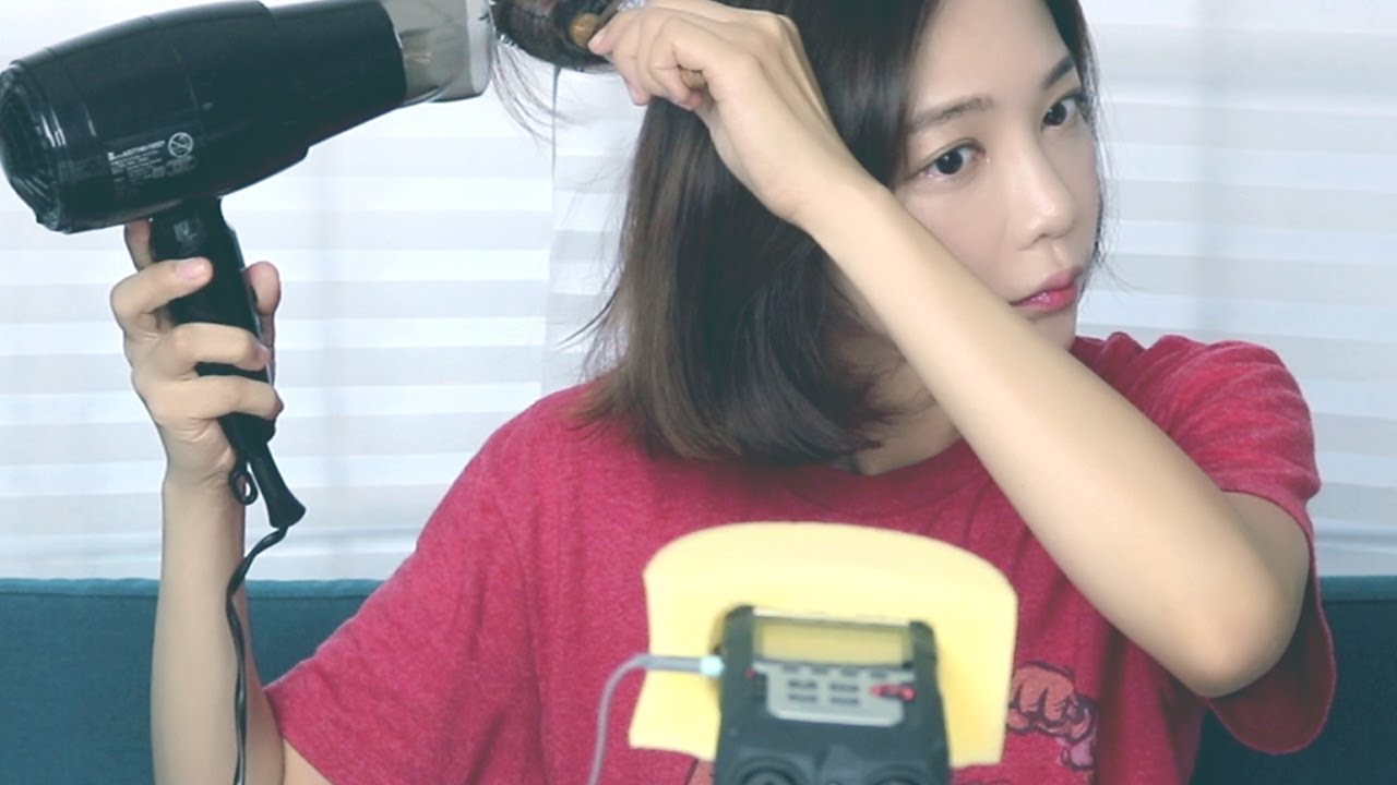 ASMR 생얼부터 메이크업, 외출준비해요 Get ready with me ! makeup, hair dry(Korean)
