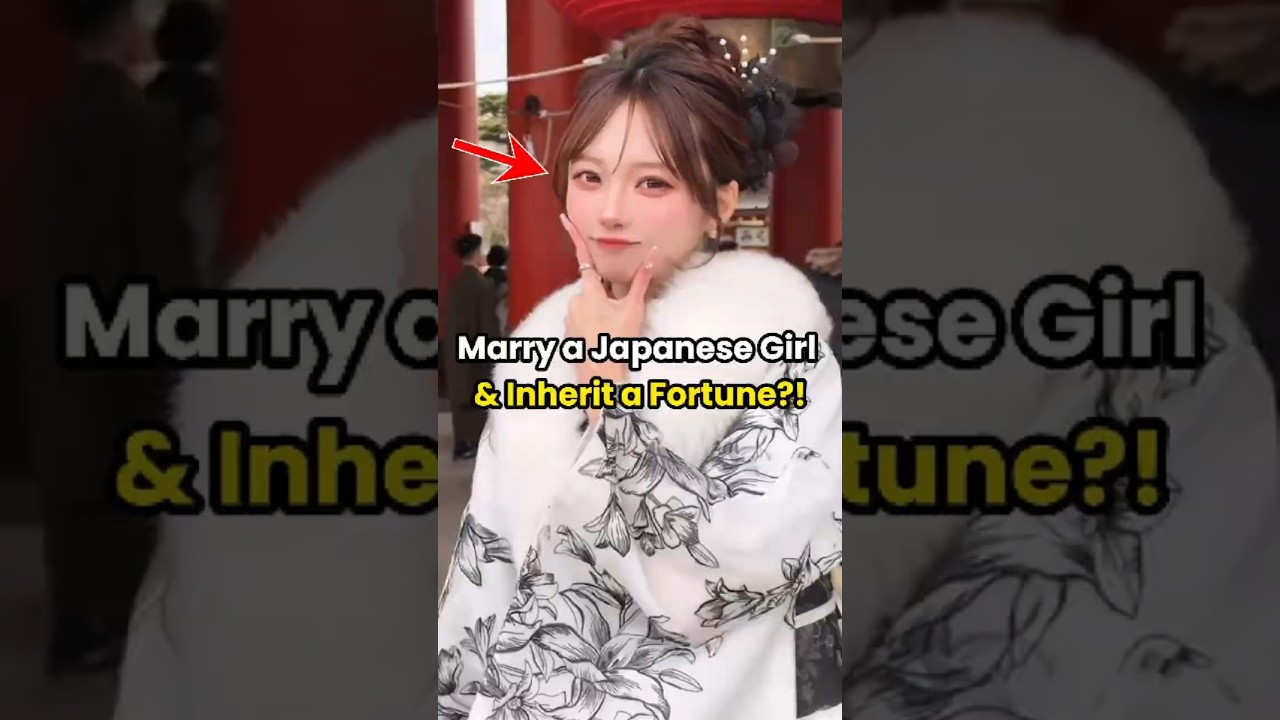 Marry a Japanese Girl&hellip; and Inherit a Fortune?! #Japan