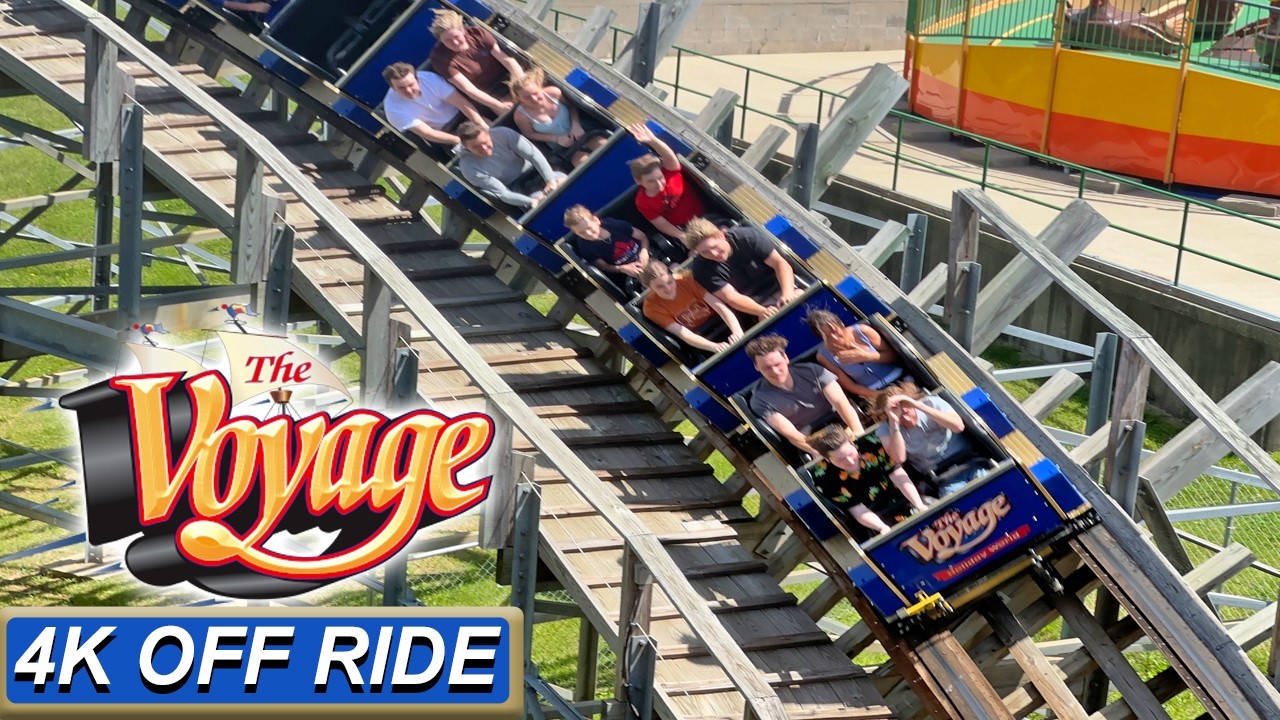 Voyage (4K OFF Ride POV)- Holiday World, Santa Claus, IN