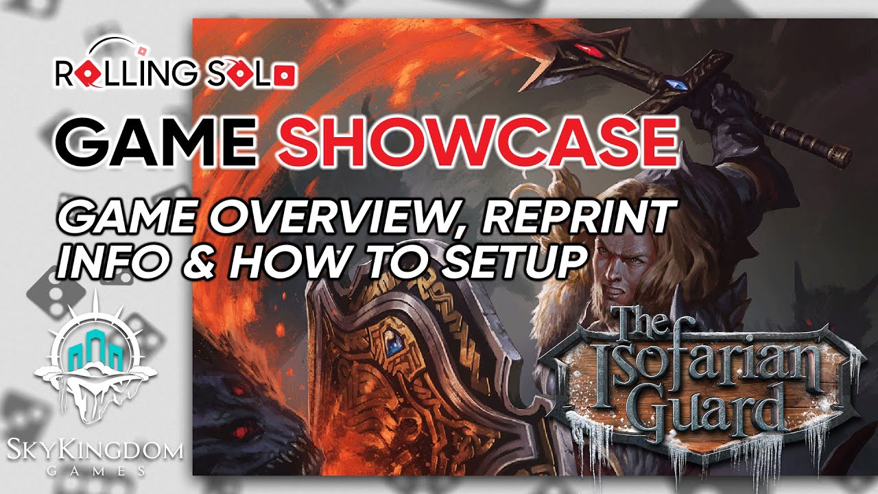 The Isofarian Guard | Solo Playthrough | Game Overview, Reprint Info & How To Setup