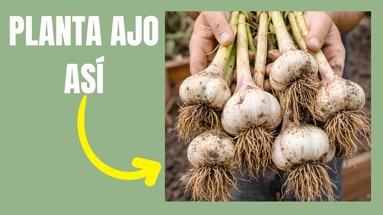 ✅ Cómo cultivar ajo en casa (fácil y sin errores) 🧄